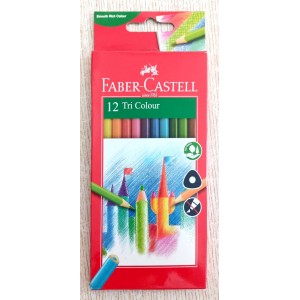 Faber Castell 12 Tri Colour