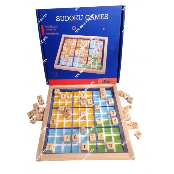 Jeu Sudoku Mania Alary avec livre instruction (250122-99)